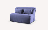 SIMONE Preston Dark blue 140x198 / HR foam 35 kg/m3 / Slats