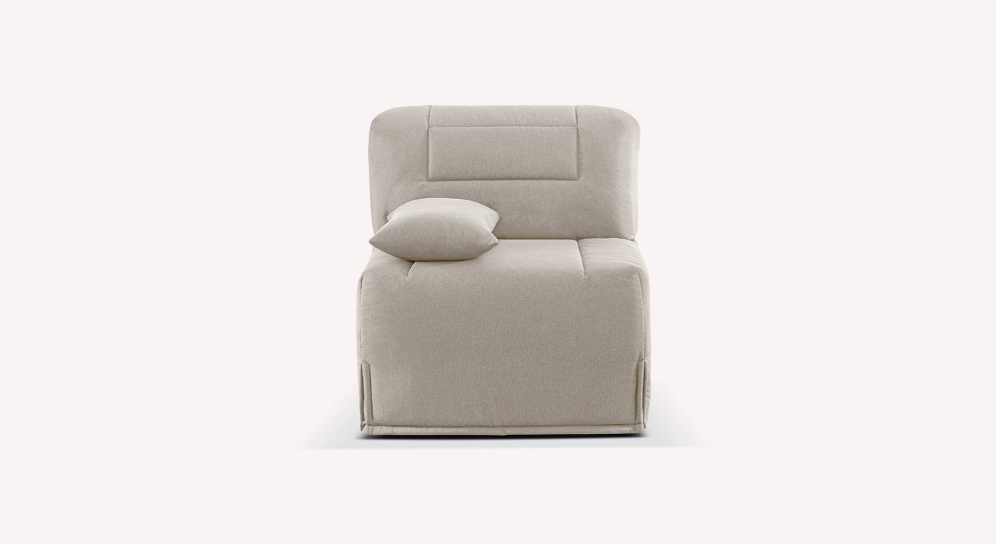 SIMONE Preston Armchair Light Gray