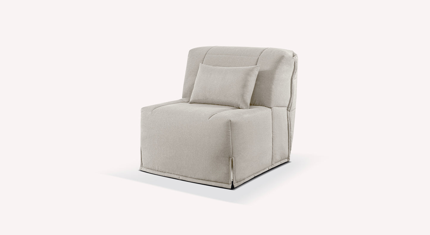 SIMONE Preston Armchair Light Gray