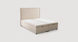 Lit coffre OUESSANT Luca Beige 160x200