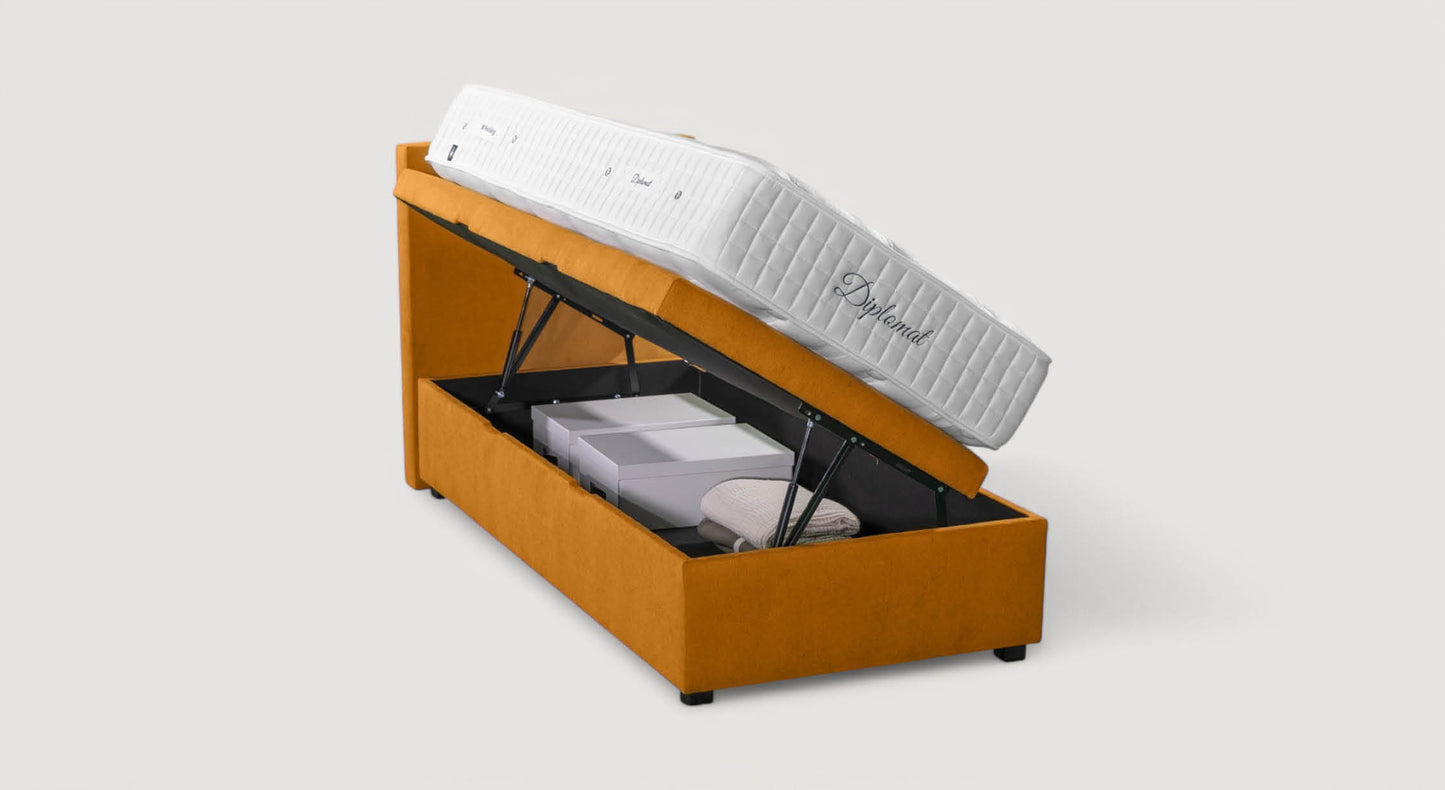 Lit coffre OUESSANT latéral Mine Mango