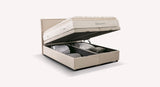 OUESSANT Luca Beige Storage Bed 140x200