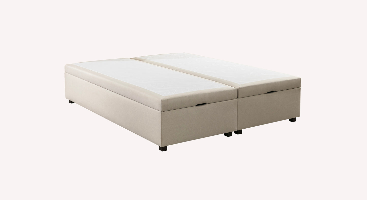 OUESSANT Luca Beige Storage Bed