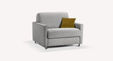 Fauteuil JIMMY Foster Grey 80x196 / Mousse 30 kg/m3 / Grille