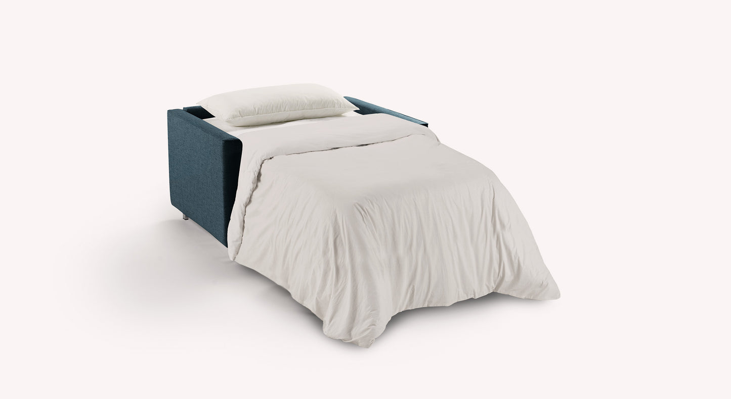 JIMMY Foster Ocean Blue Sofa and Armchair Set