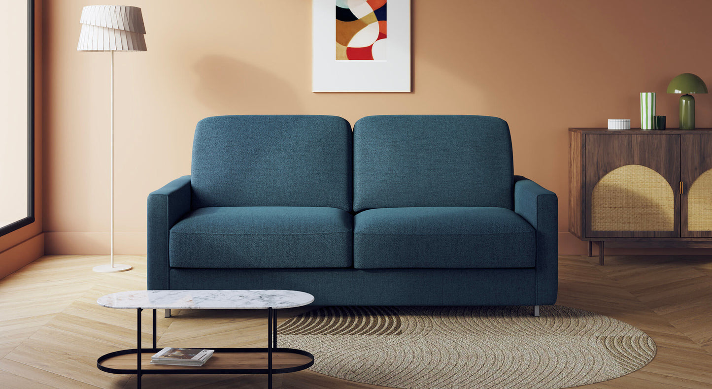 JIMMY Foster Ocean Blue Sofa and Armchair Set