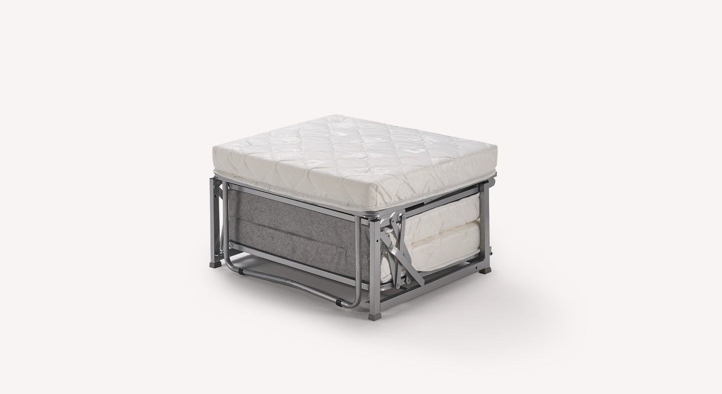 Pouf Lit LÉO Denver Naturel