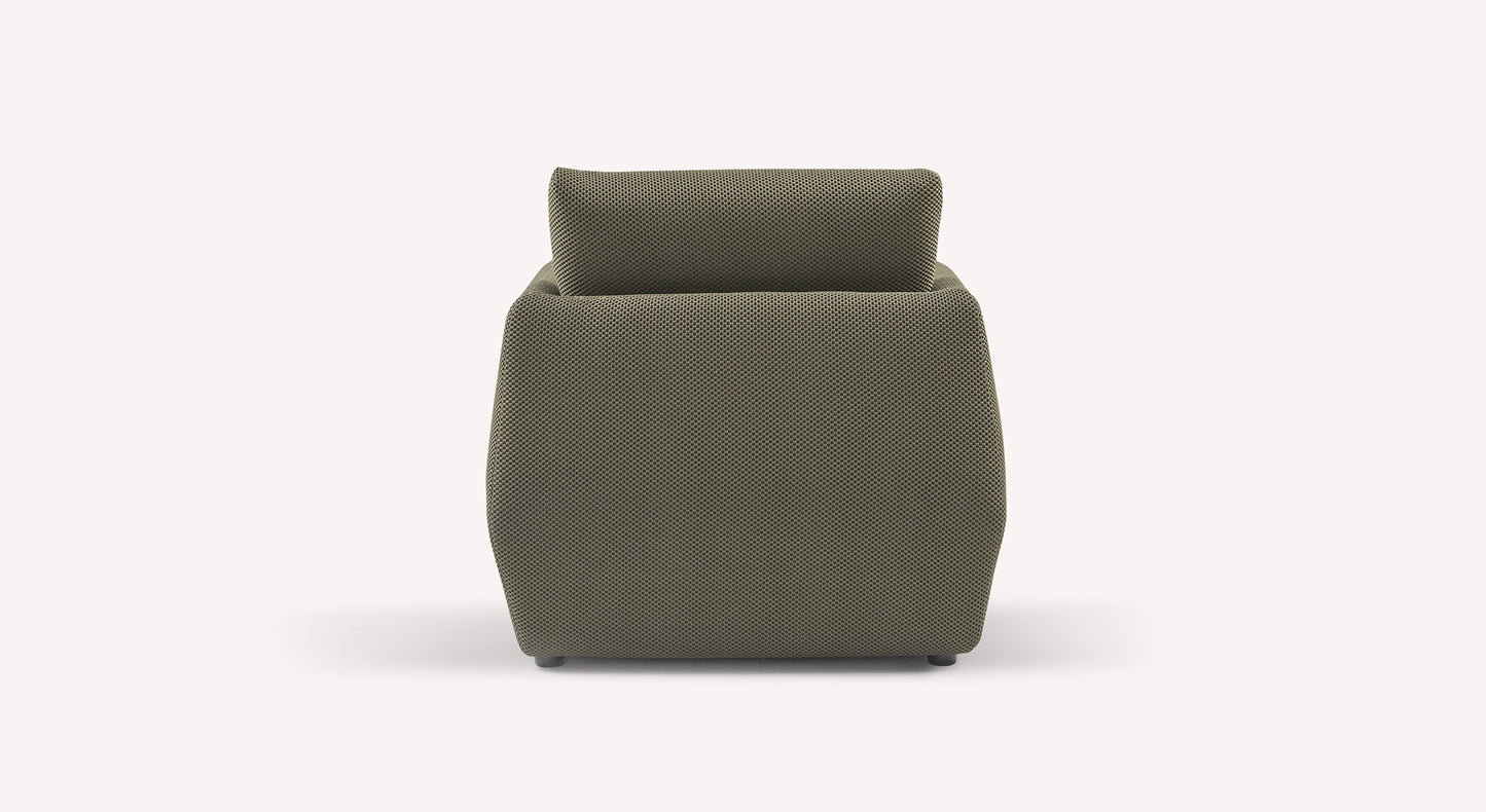 LUZ Vulcano Khaki Armchair
