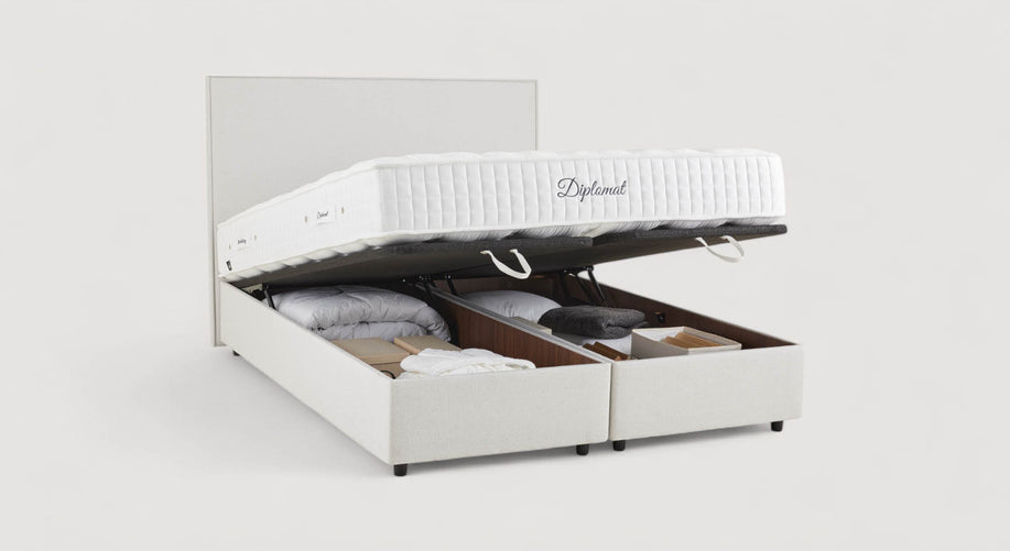 Lit coffre NINA Queens Beige-1