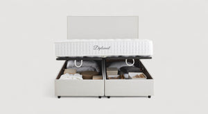 NINA Cuper Basic White storage bed pack