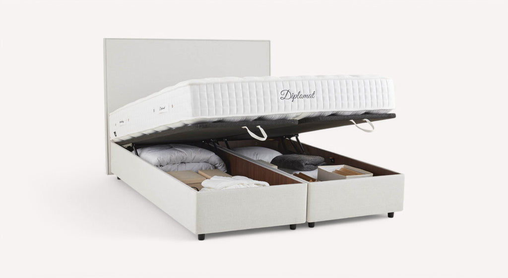 NINA Cuper Basic White storage bed pack