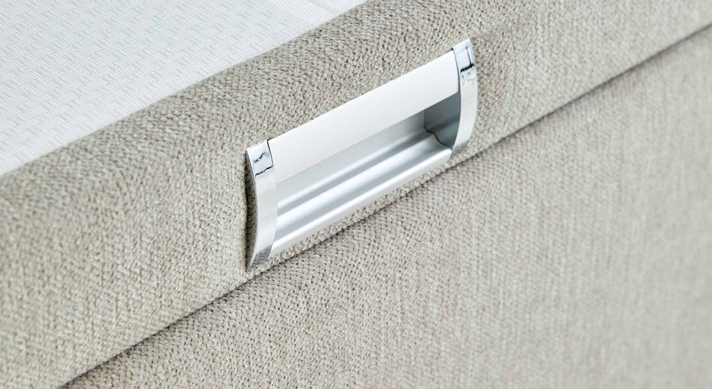 Pack lit coffre, matelas et tête de lit WARREN Guard Liver